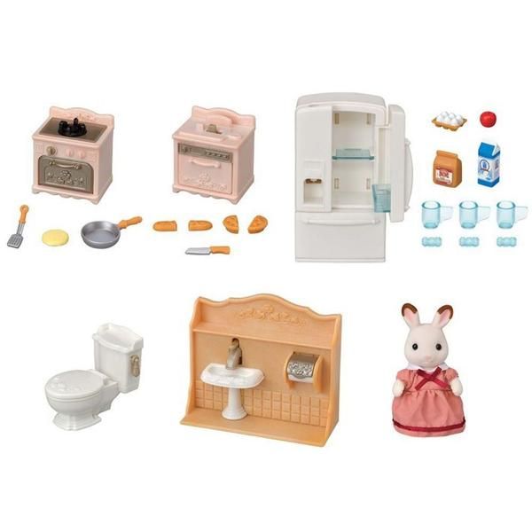 Bộ nội thất cơ bản Sylvanian Families - Playful Starter Furniture Set