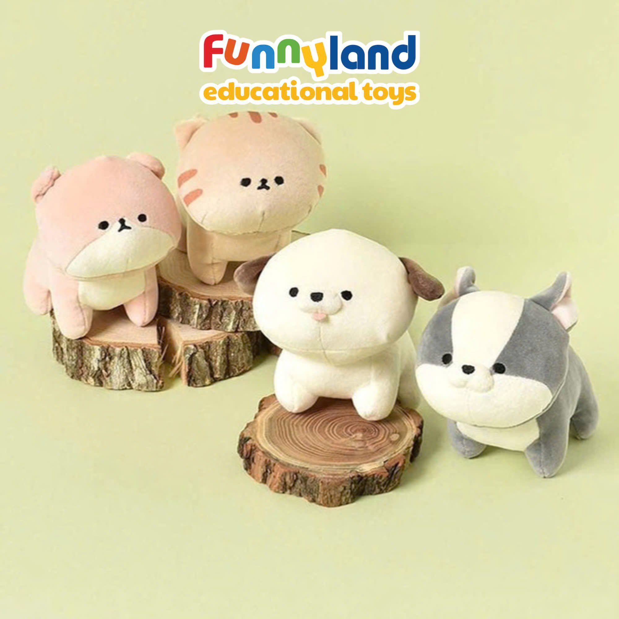 Gấu bông Nhật Bản Mofmo Friends - Chú mèo Mỹ lông ngắn (American Short Hair)