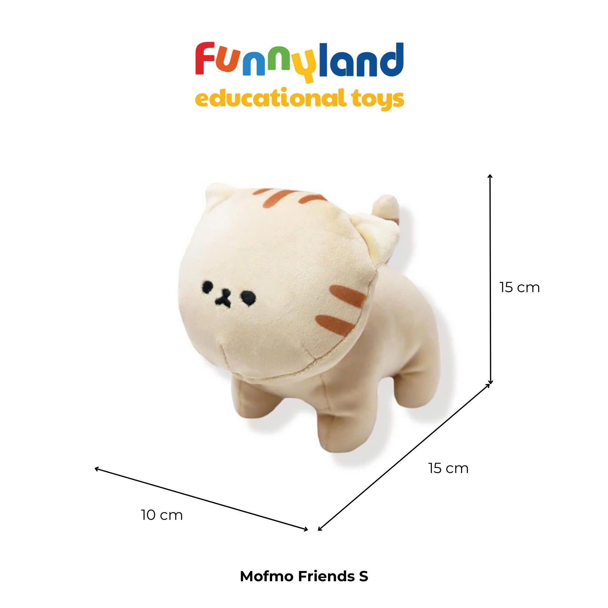 Gấu bông Nhật Bản Mofmo Friends - Chú mèo Mỹ lông ngắn (American Short Hair)