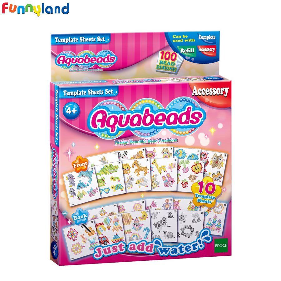 Hình mẫu xếp hạt Aquabeads