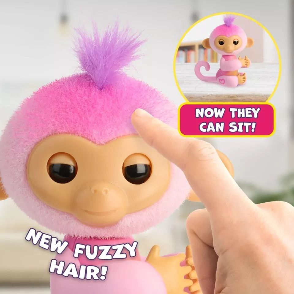 Bạn khỉ hồng Harmony Fingerlings 2.0 Wowwee