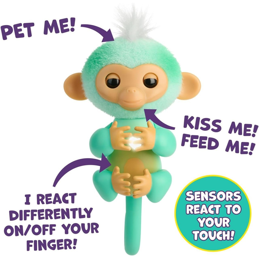 Bạn khỉ xanh lá Ava Fingerlings 2.0 Wowwee