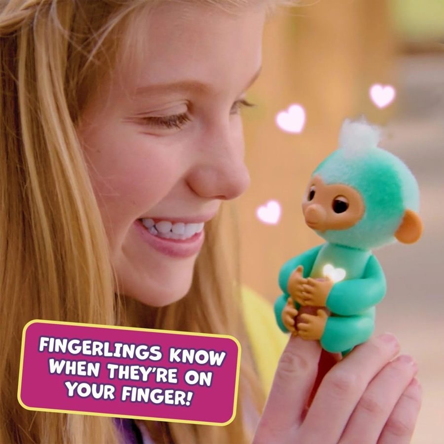 Bạn khỉ xanh lá Ava Fingerlings 2.0 Wowwee