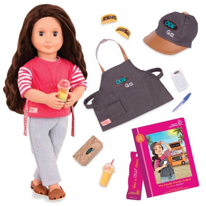 Rayna Doll - Deluxe Food Truck W/ Book
