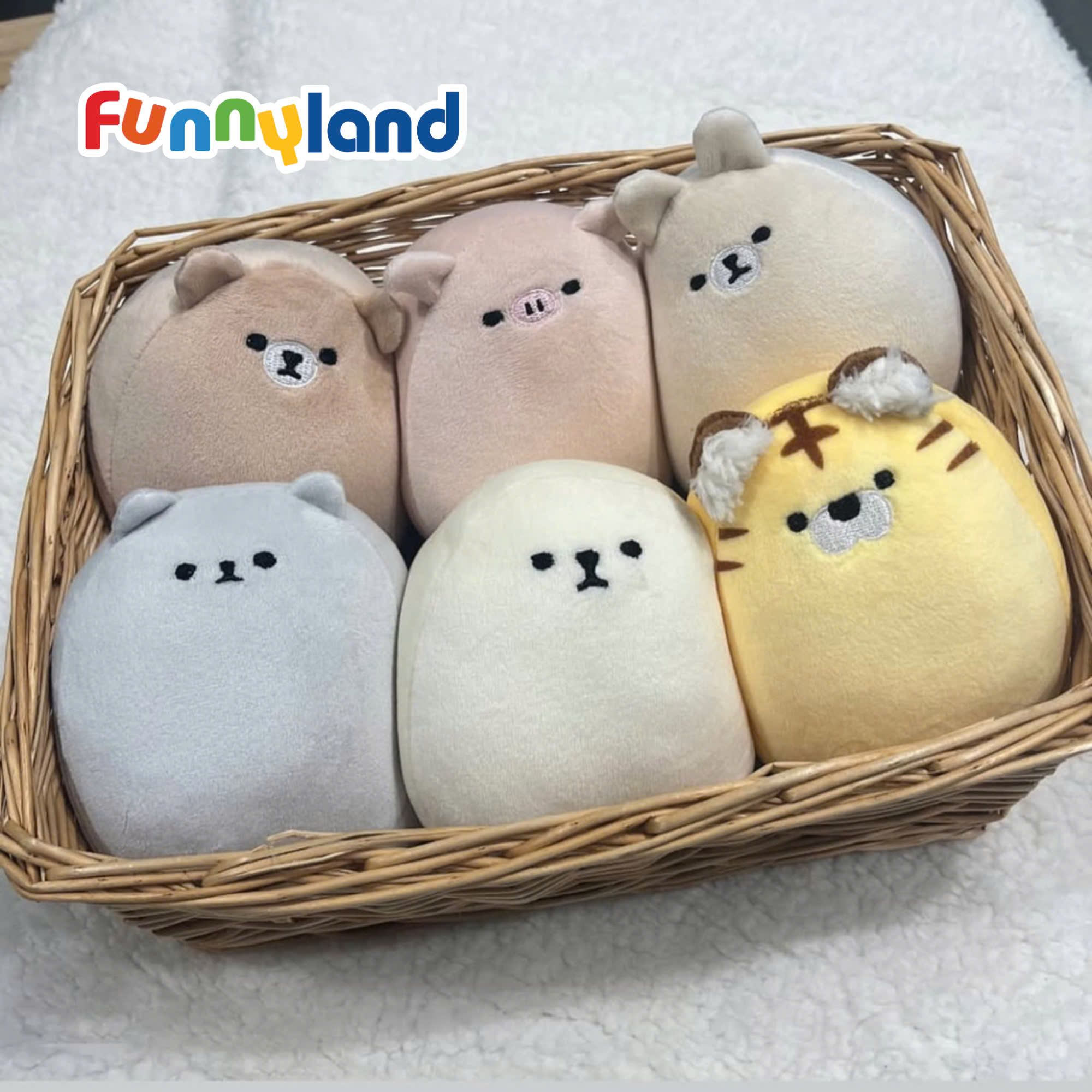 Phụ kiện Thú bông MofmoFriends Mini Cushion - Bear