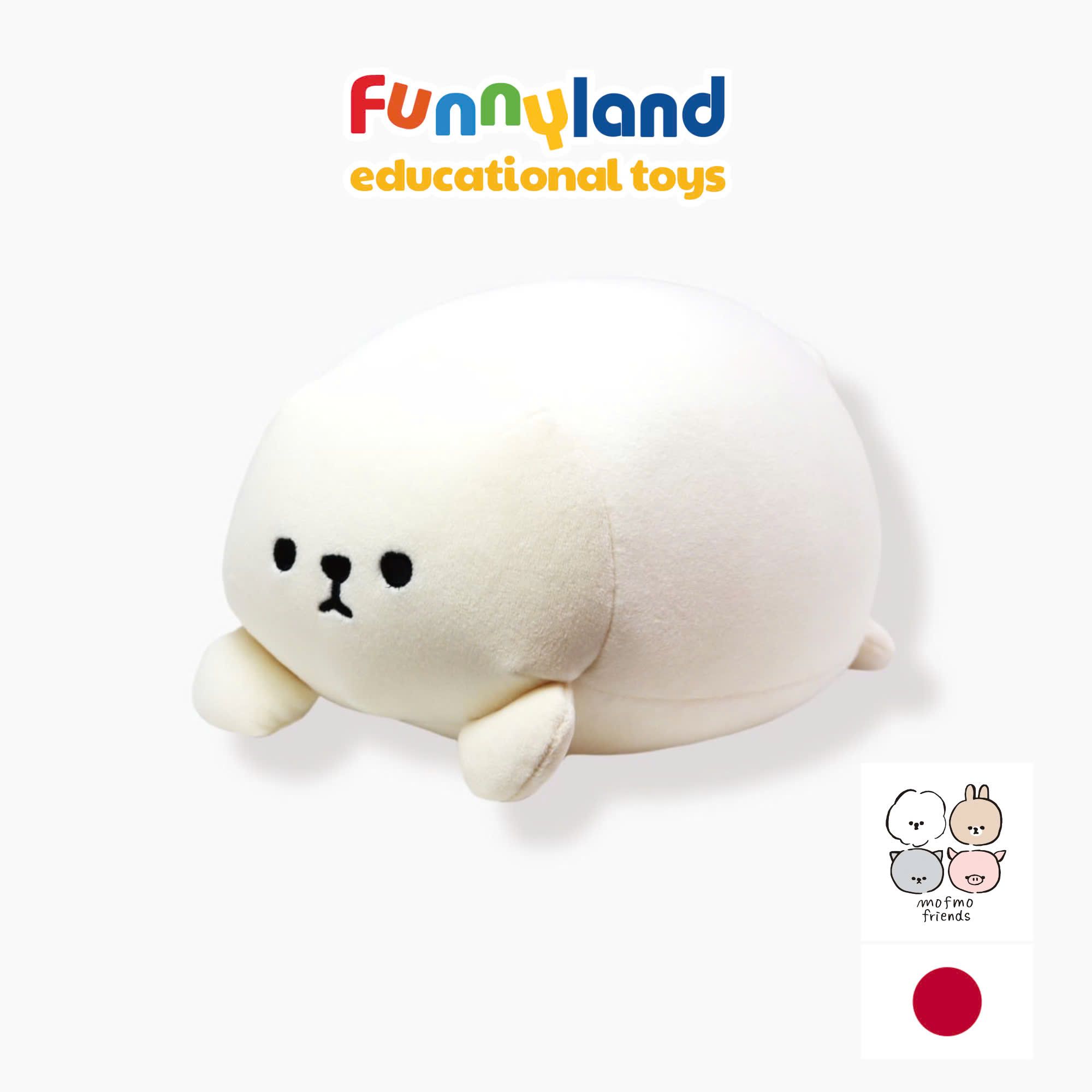 Phụ kiện Thú bông MofmoFriends Reversible Neck Pillow - Bichon Frise