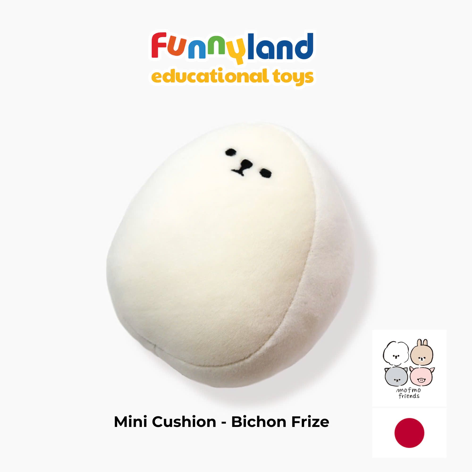 Phụ kiện thú bông MofmoFriends Mini Cushion - Bichon Frize