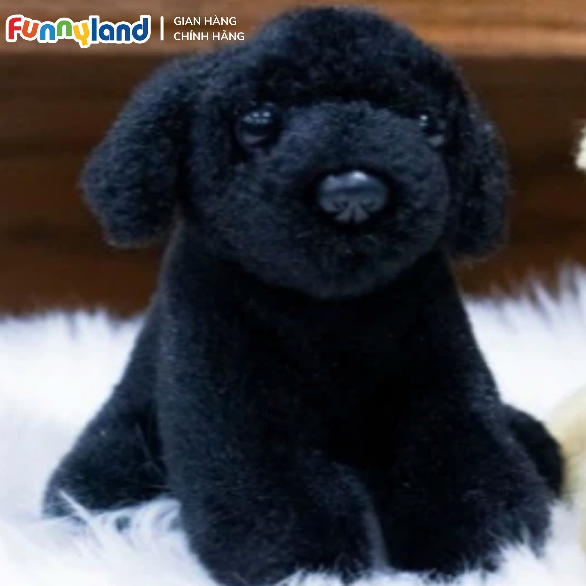 Đồ chơi thú nhồi bông Be My Black Labrador