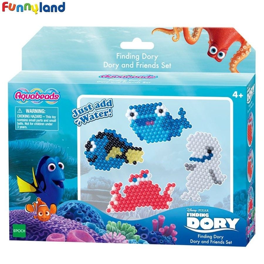 Bộ hạt sáng tạo Aquabeads Finding Dory và những người bạn