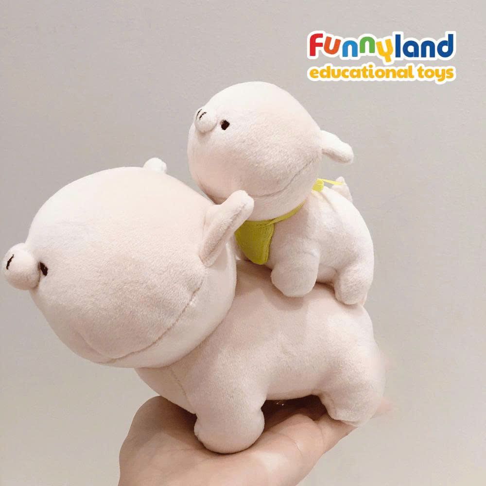 Gấu bông Nhật Bản Mofmo Friends - Chú Heo Micro Pig