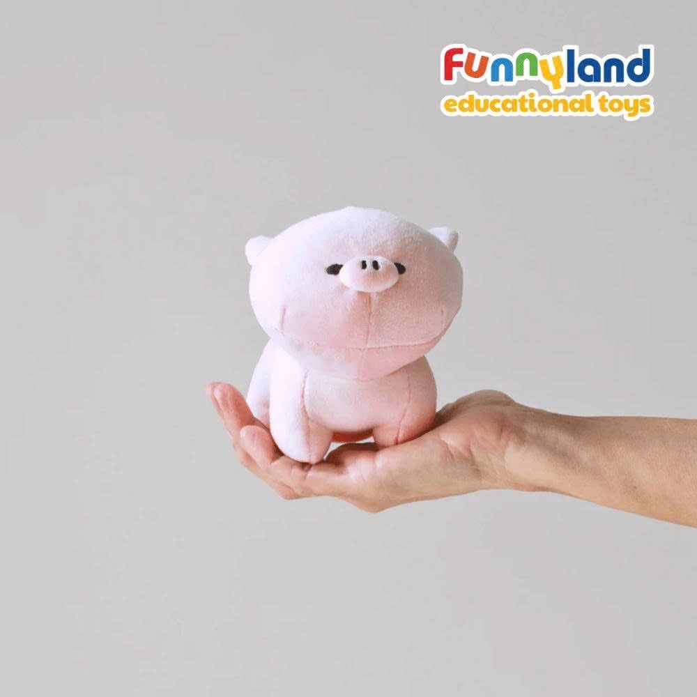 Gấu bông Nhật Bản Mofmo Friends - Chú Heo Micro Pig