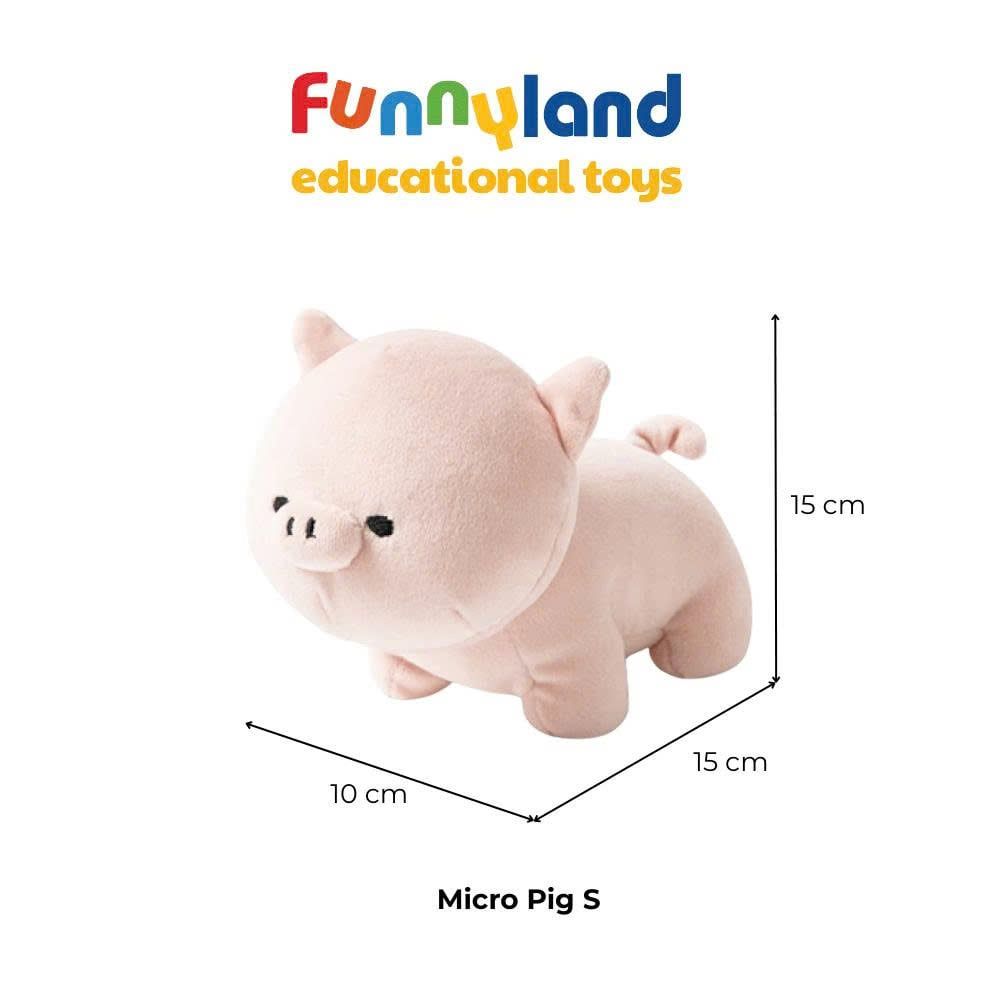 Gấu bông Nhật Bản Mofmo Friends - Chú Heo Micro Pig