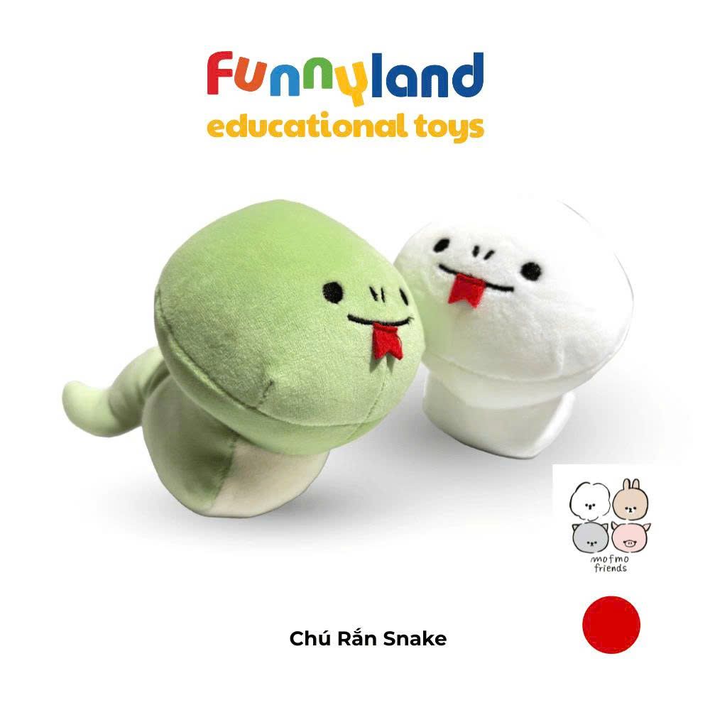Gấu bông Nhật Bản MofmoFriends - Chú Rắn Snake