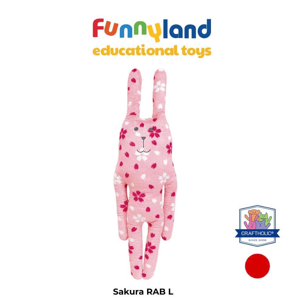 Gấu bông Nhật Bản Craftholic - Chú Thỏ Sakura RAB