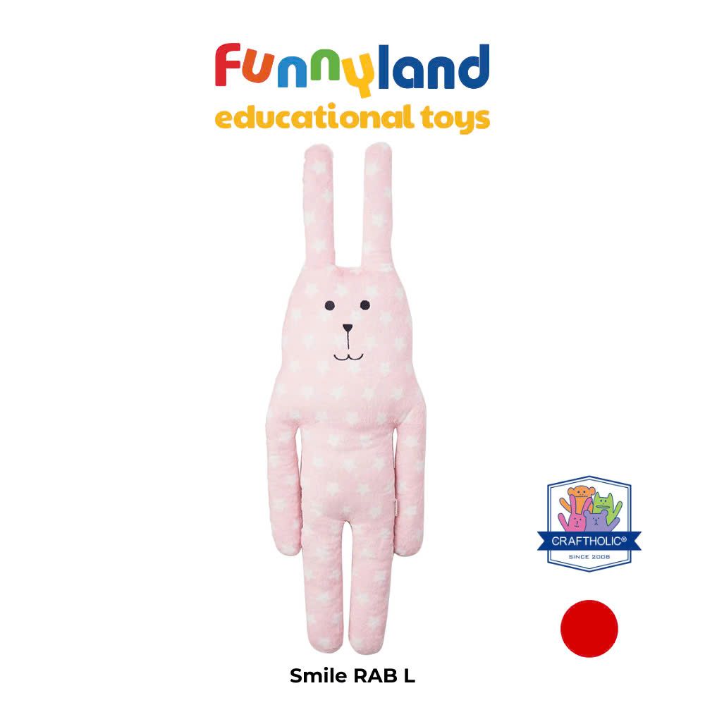Gấu bông Nhật Bản Craftholic - Chú Thỏ Smile RAB