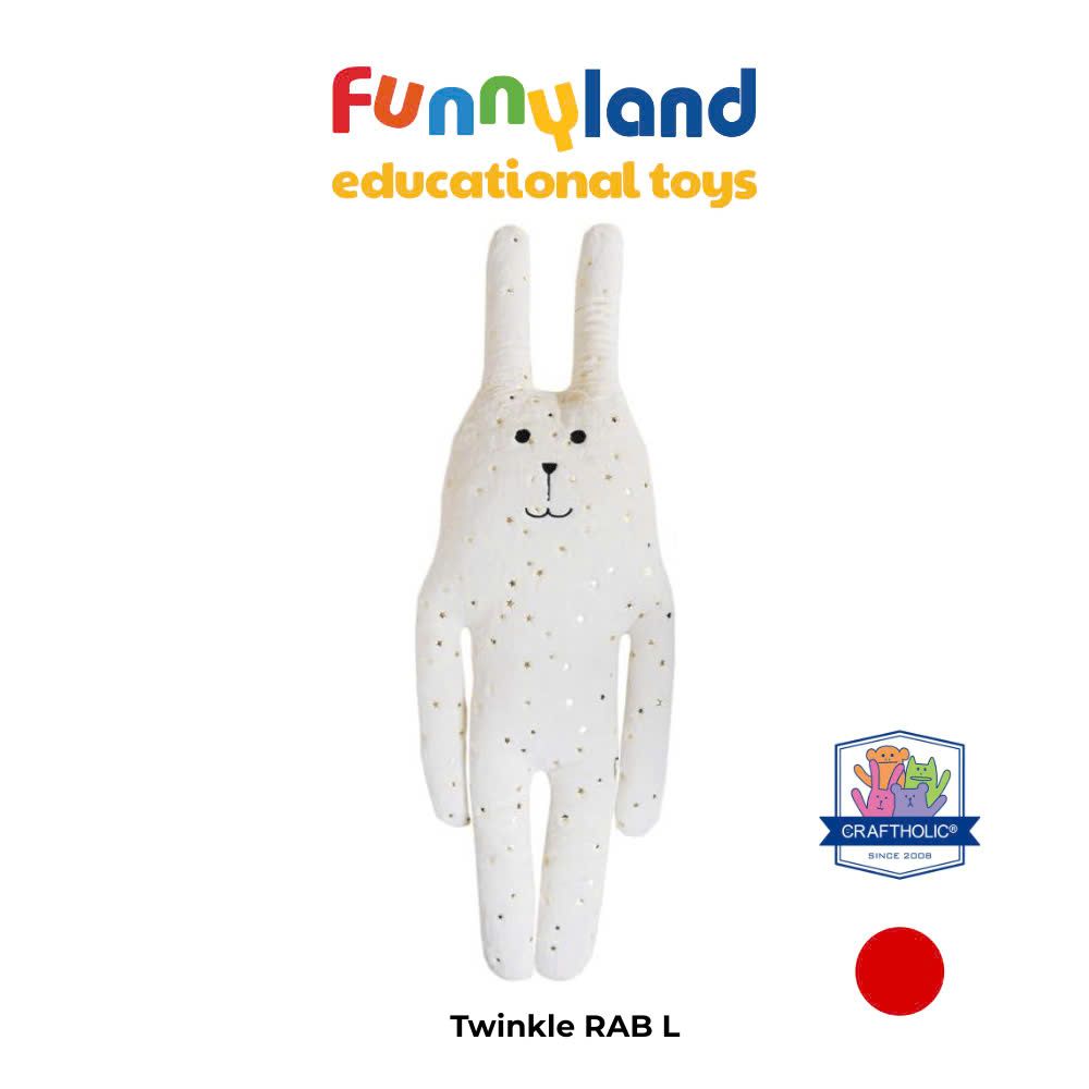 Gấu bông Nhật Bản Craftholic - Chú Thỏ Twinkle RAB