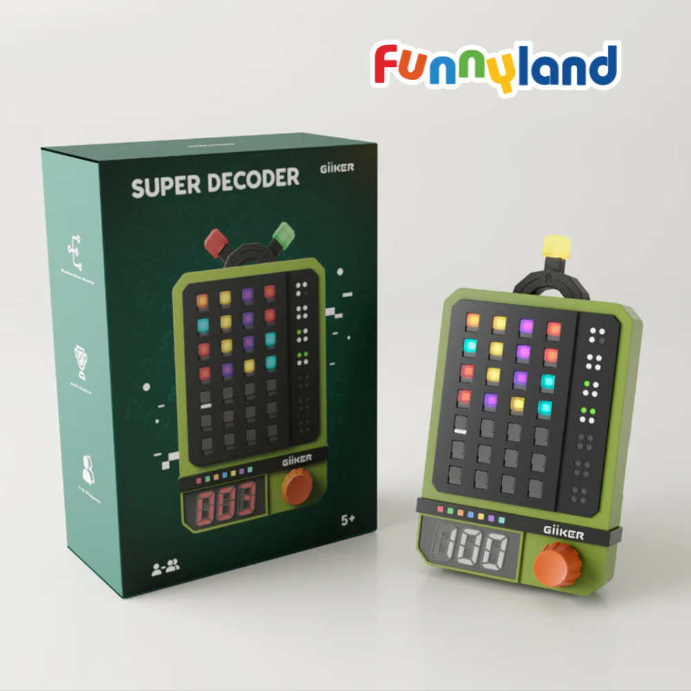 Đồ chơi giải đố cầm tay thông minh Giiker Super Decoder