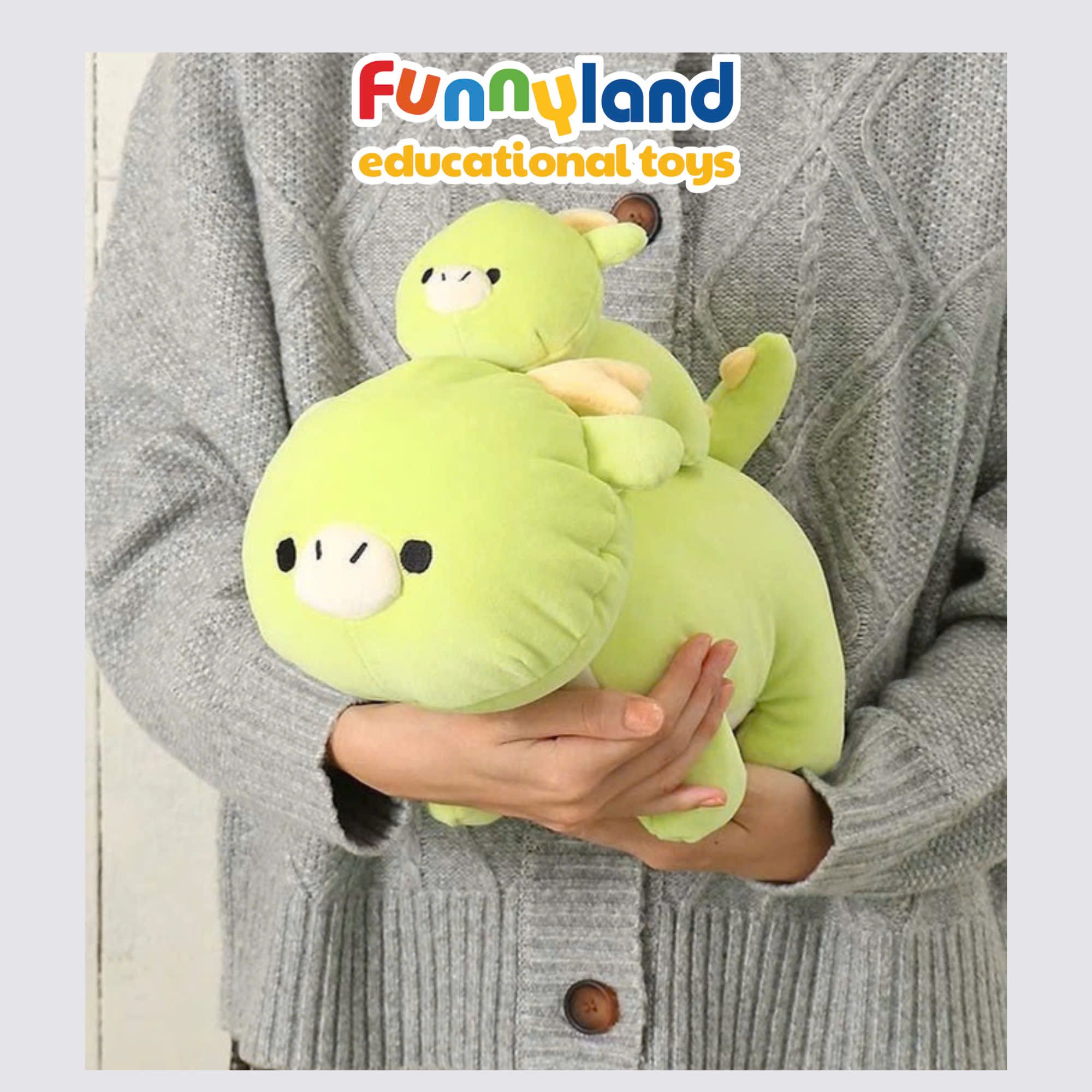 Gấu bông Nhật Bản Mofmo Friends - Chú rồng xanh (Dragon)