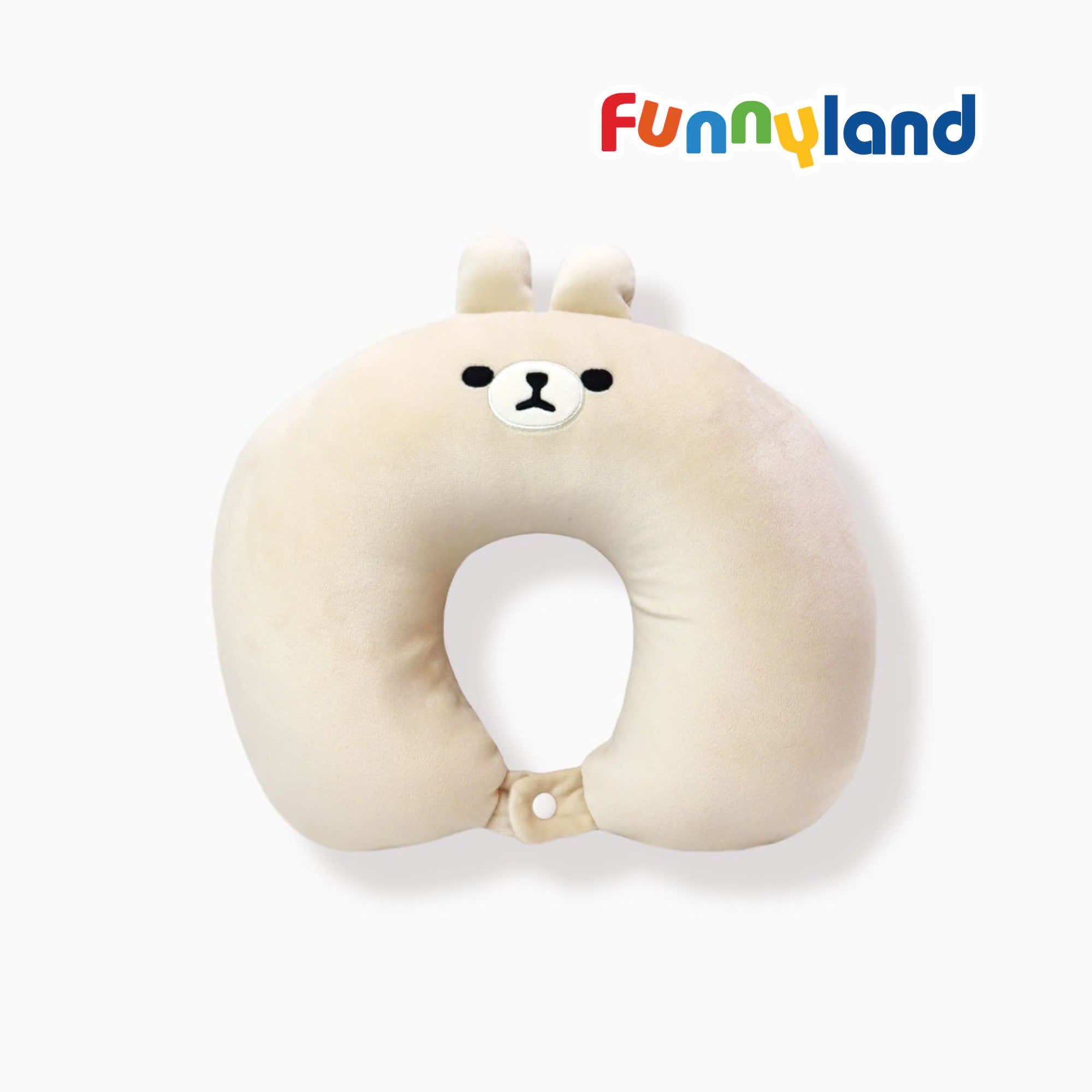 Phụ kiện Thú bông MofmoFriends Reversible Neck Pillow - Drawf Rabbit