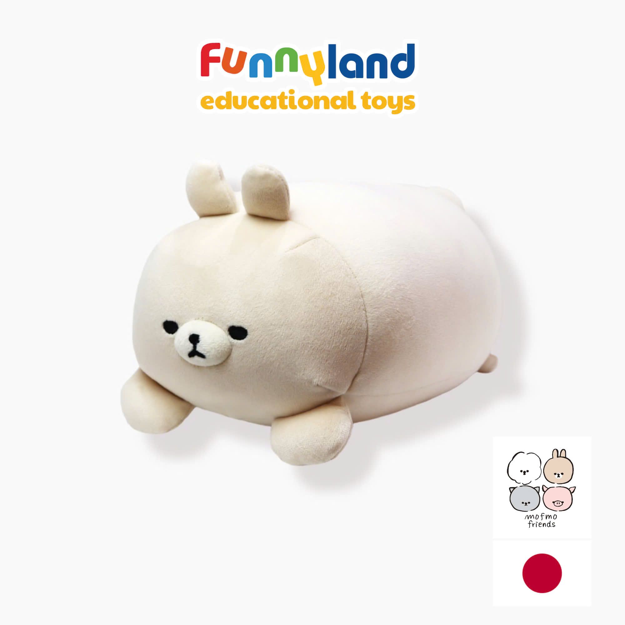 Phụ kiện Thú bông MofmoFriends Reversible Neck Pillow - Drawf Rabbit