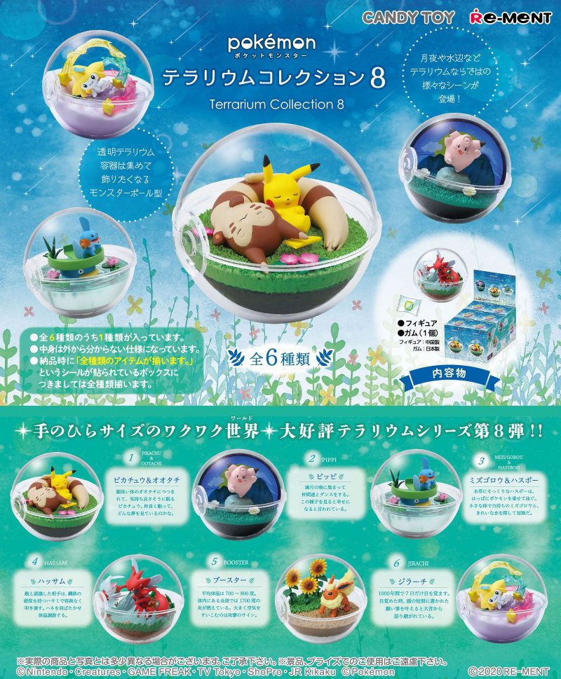 Pokemon Re-ment Terrarium 8