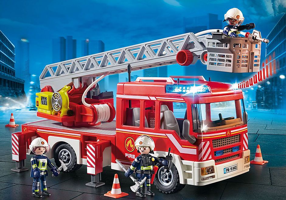 XE THANG CỨU HỎA - Fire Ladder Unit