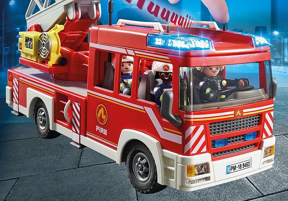 XE THANG CỨU HỎA - Fire Ladder Unit