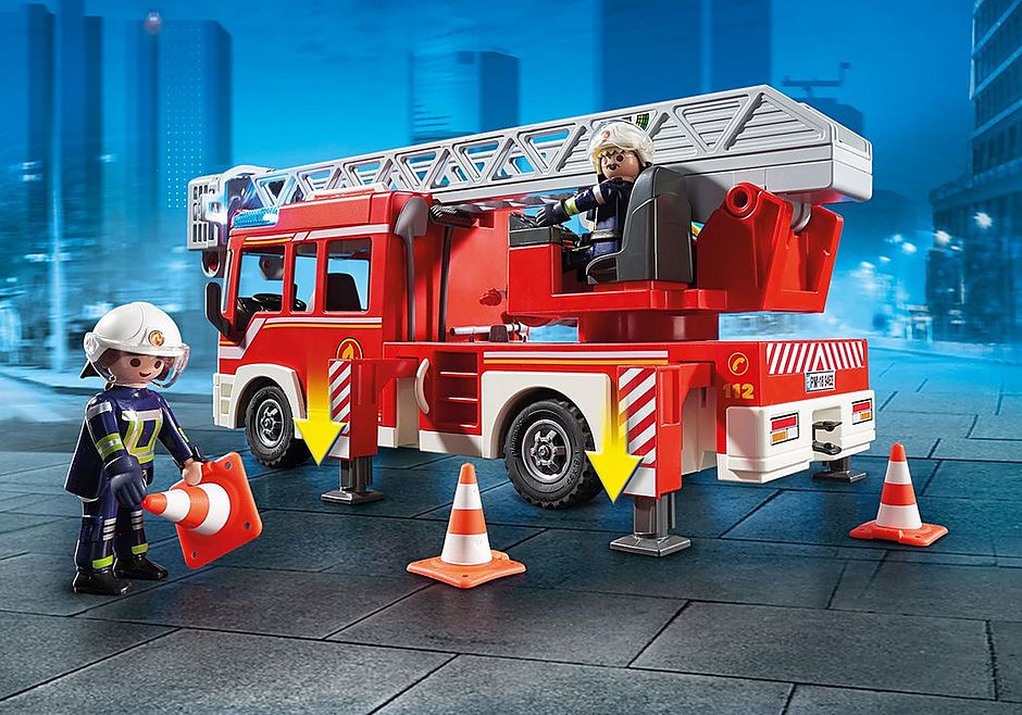 XE THANG CỨU HỎA - Fire Ladder Unit