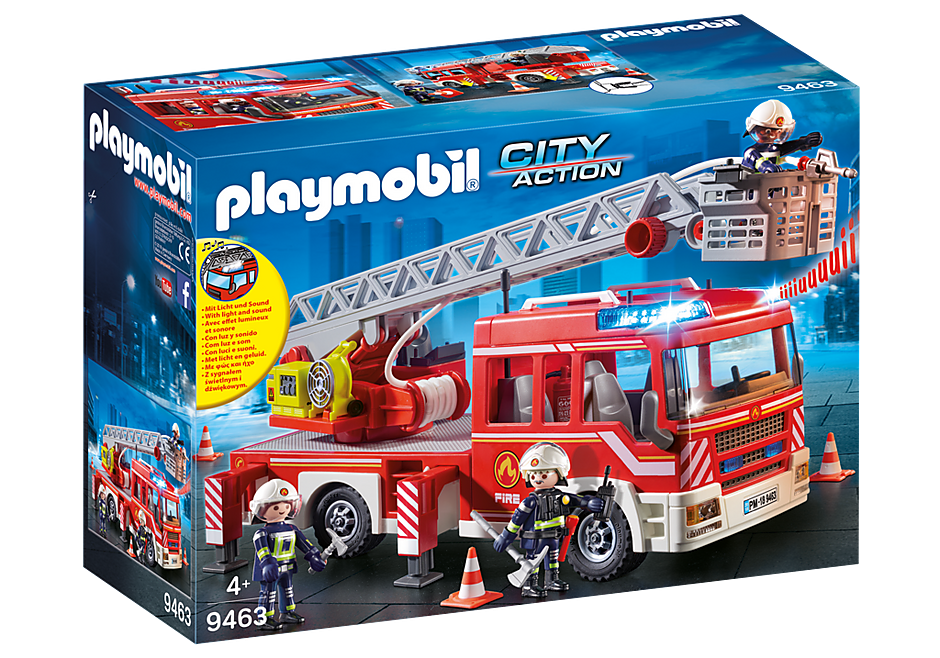 XE THANG CỨU HỎA - Fire Ladder Unit