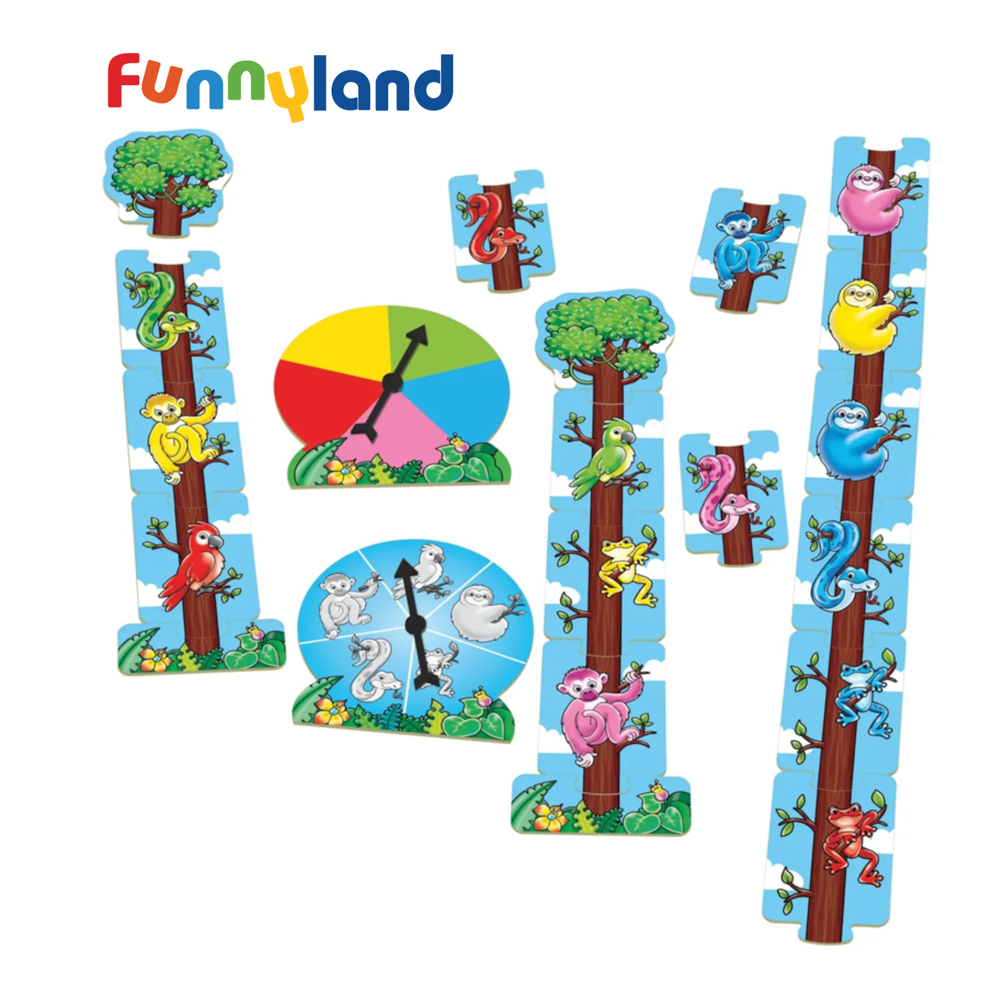 Đồ chơi trí tuệ OrchardToys Rainforest Match - Ghép Rừng Nhiệt Đới