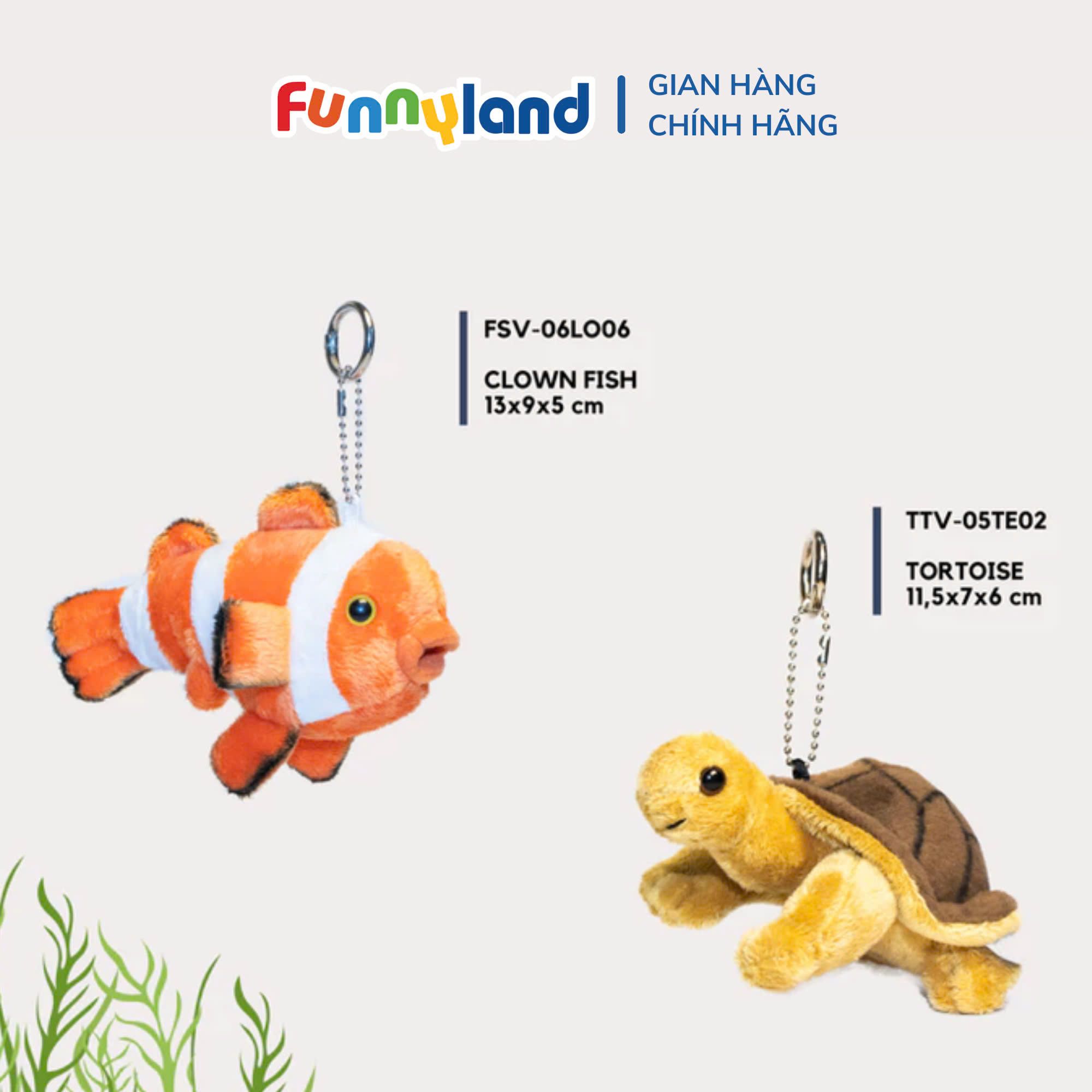 Phụ kiện móc khóa Be My-Hanging Clownfish/Tortoise