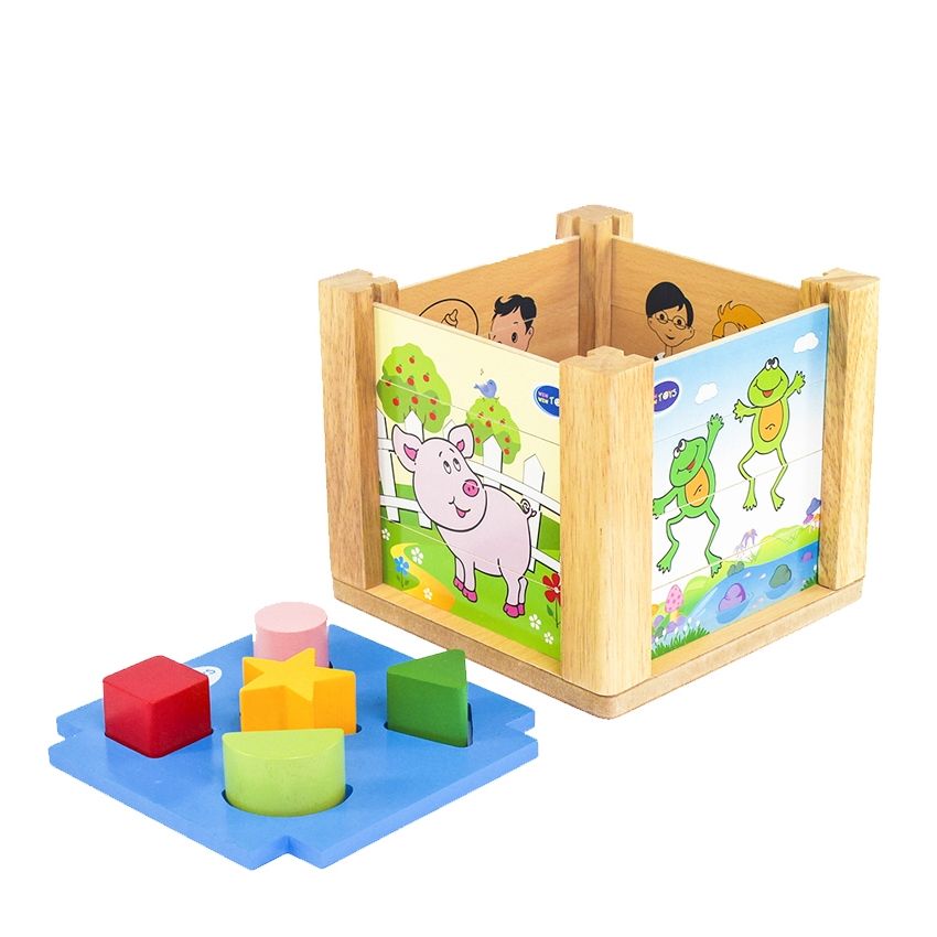 Hộp xếp hình thả khối