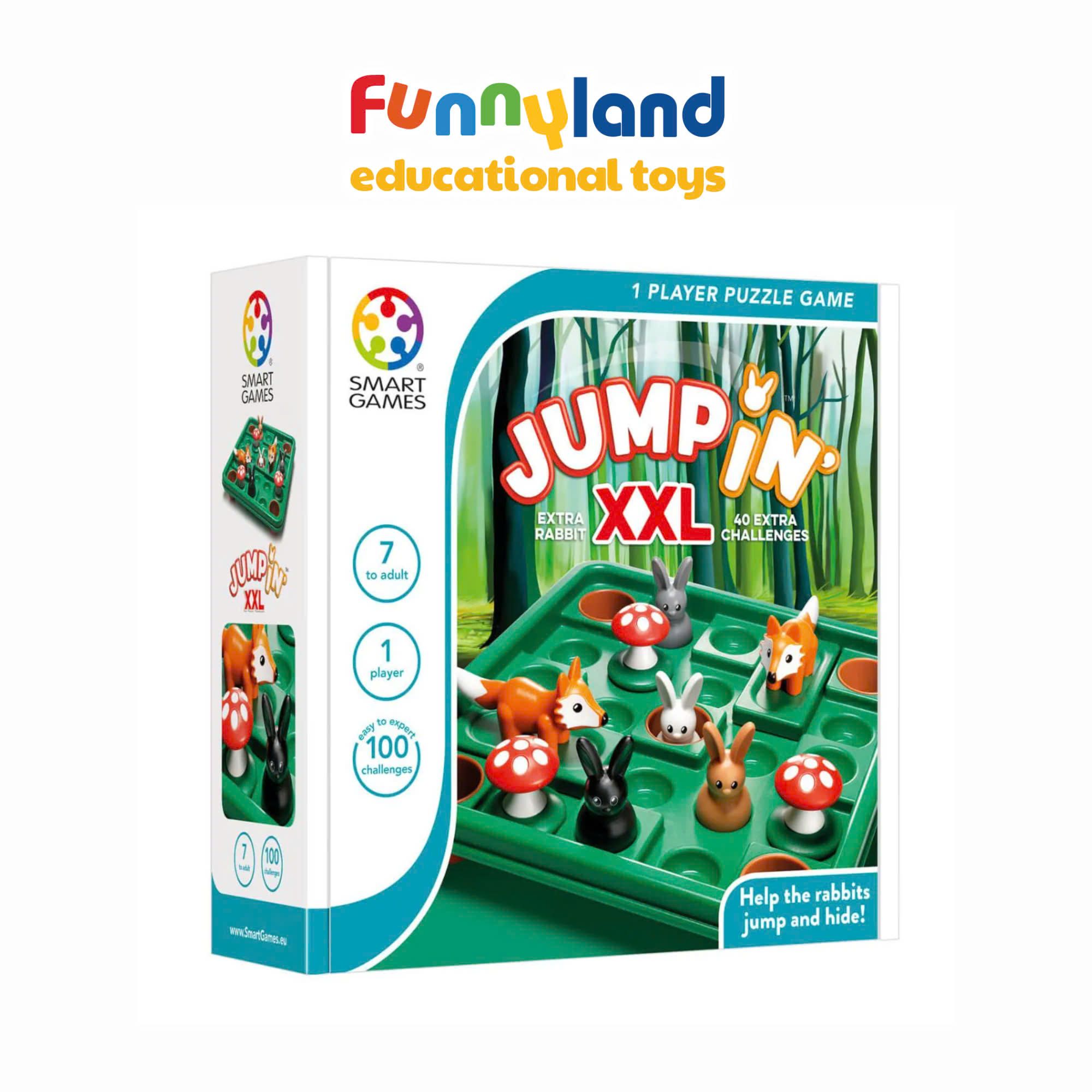 Đồ chơi trí tuệ Smartgames Thử thách Jump In’ XXL