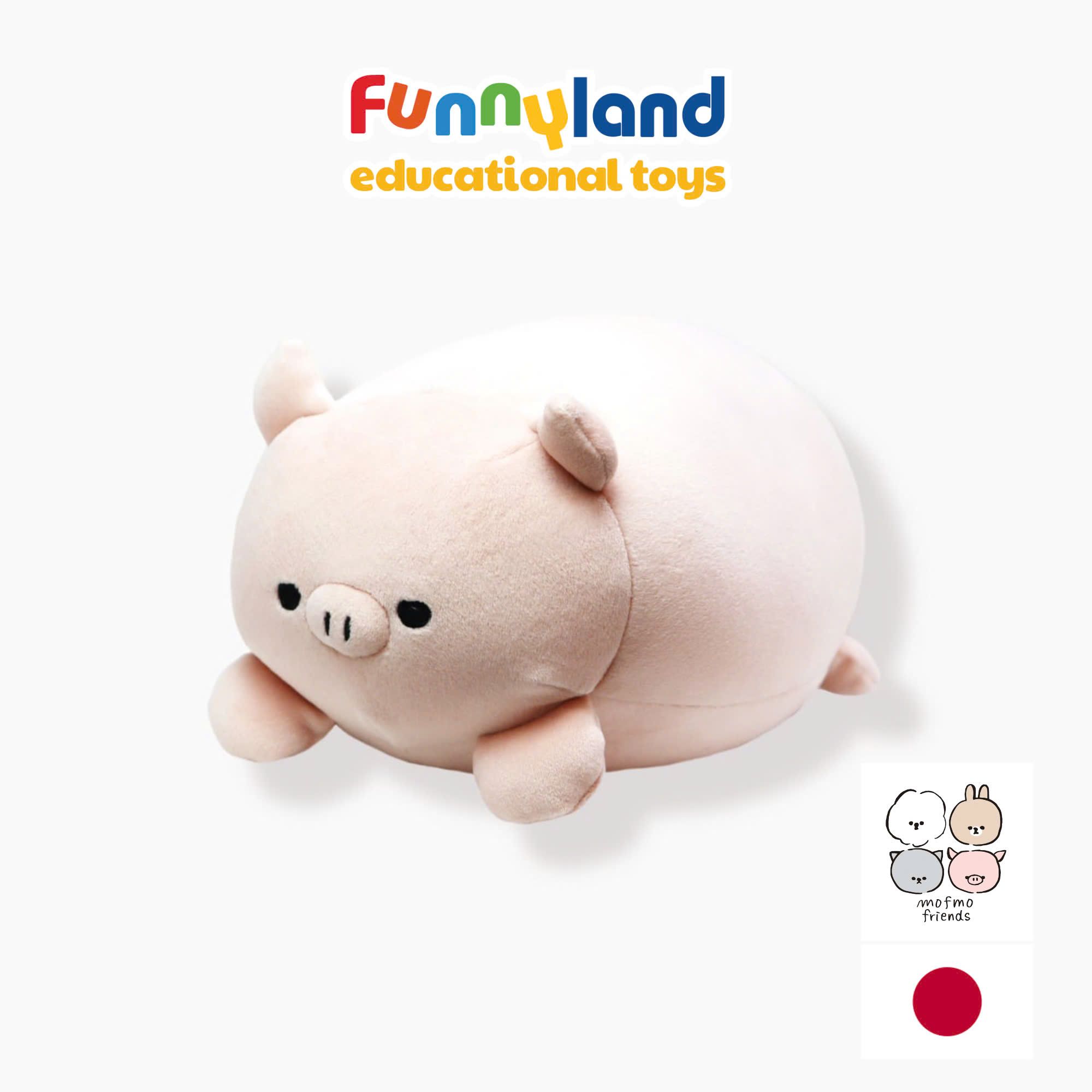 Phụ kiện Thú bông MofmoFriends Reversible Neck Pillow - Micro Pig