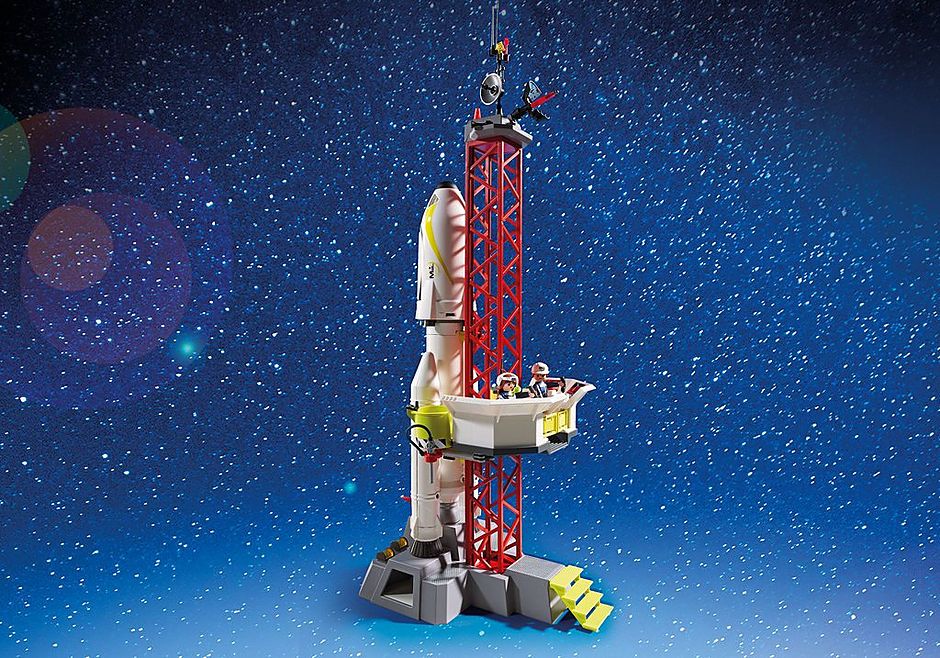 TÊN LỬA MISSION VÀ BỆ PHÓNG - Mission Rocket with Launch Site