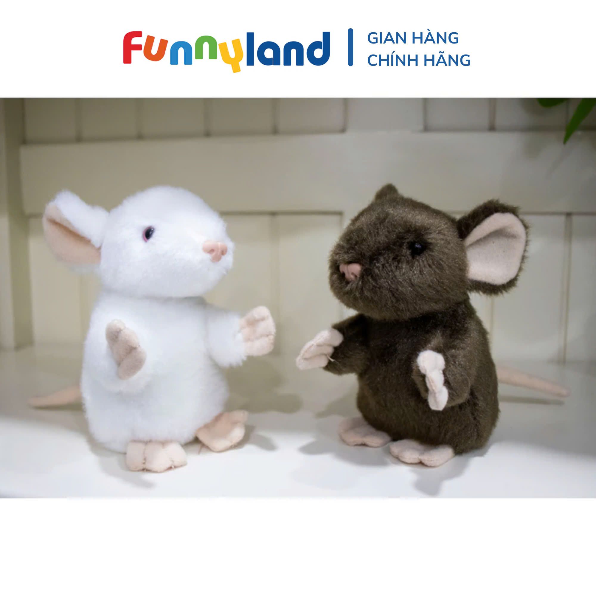 Đồ chơi thú nhồi bông Be My Mouse Brown