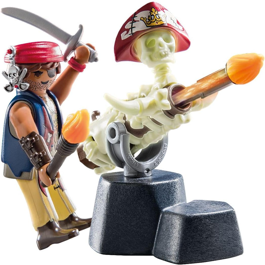 Đồ chơi mô hình Người bắn súng đại bác Playmobil