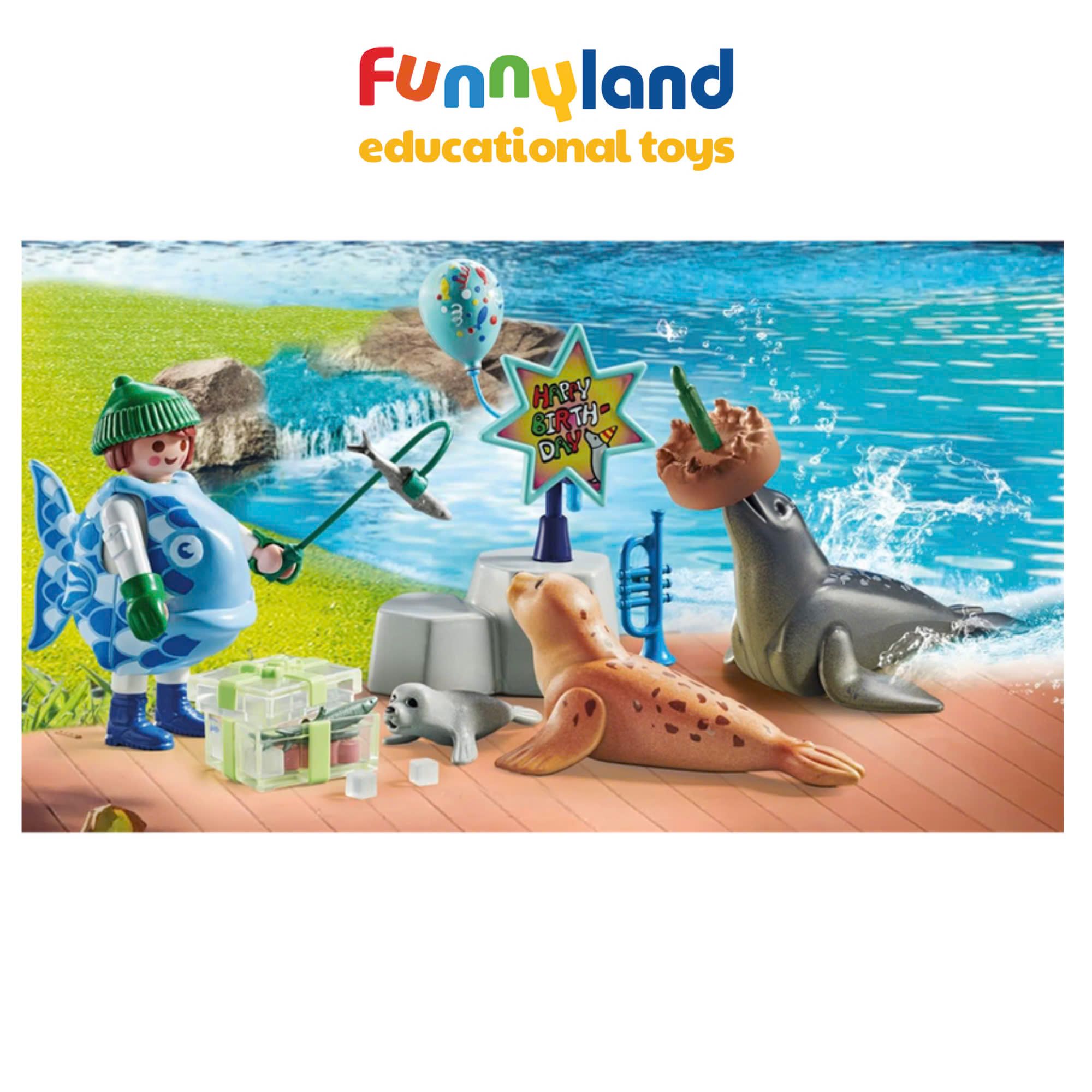 Đồ chơi mô hình Người giữ thú Playmobil