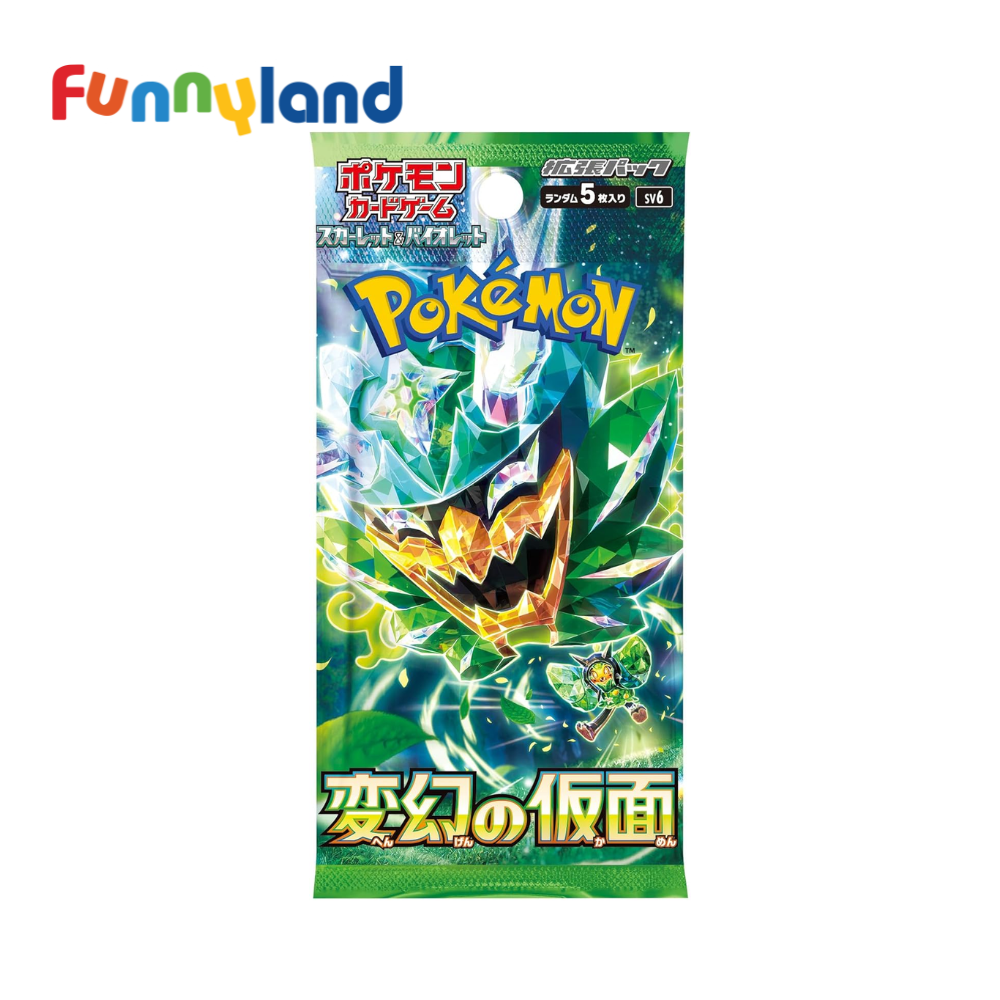 Bộ Thẻ bài Pokemon TCG - Bộ thẻ bài Mở Rộng Hengen No Kamen SV6 ( Tiếng Nhật)