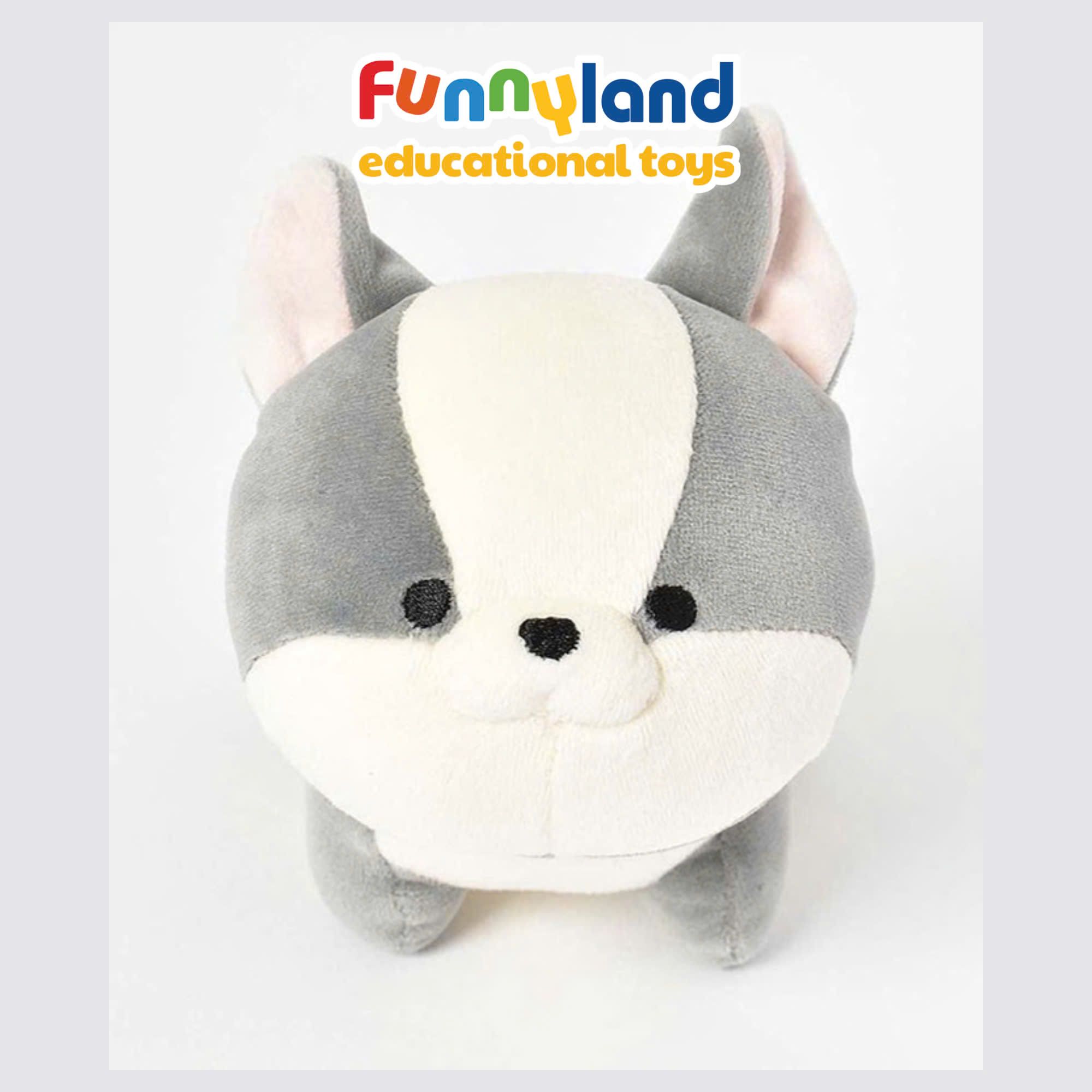 Gấu bông Nhật Bản Mofmo Friends - Chú chó bull Pháp - French Bulldog