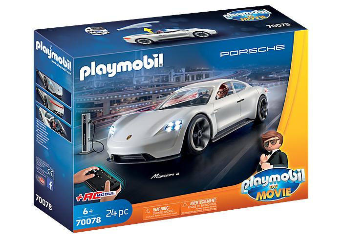 PLAYMOBIL: THE MOVIE Xe Porsche Mission E của Rex Dasher - PLAYMOBIL: THE MOVIE Rex Dasher's Porsche Mission E
