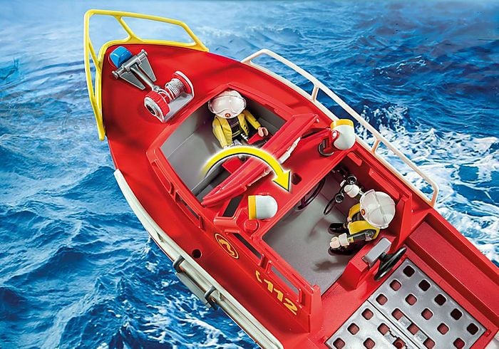 Thuyền cứu hỏa - Fire Rescue Boat