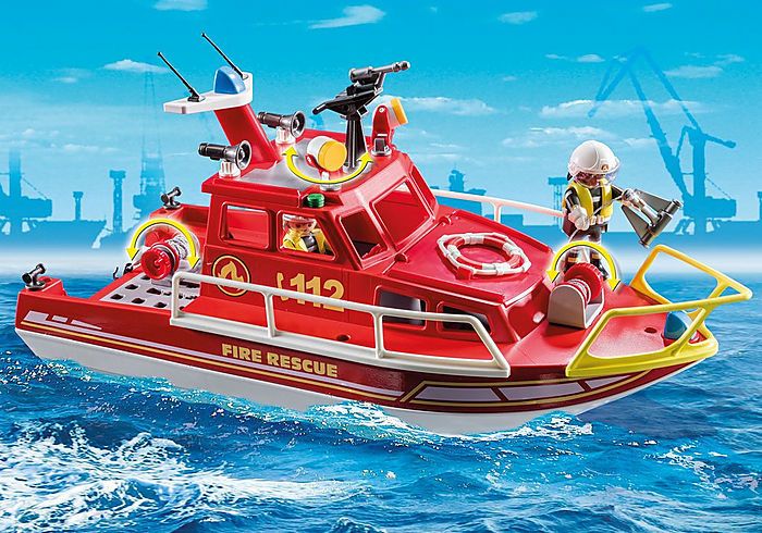 Thuyền cứu hỏa - Fire Rescue Boat
