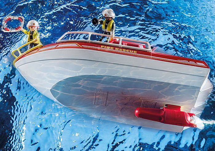 Thuyền cứu hỏa - Fire Rescue Boat