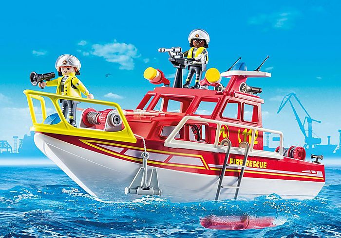 Thuyền cứu hỏa - Fire Rescue Boat