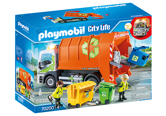 Xe tải rác - Recycling Truck
