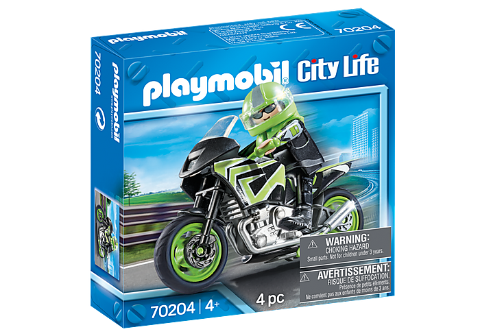 Xe moto và người lái - Motorcycle with Rider