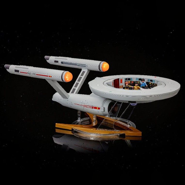  Mô hình Trạm du hành vũ trụ Star Trek Enterprise NCC-1701 