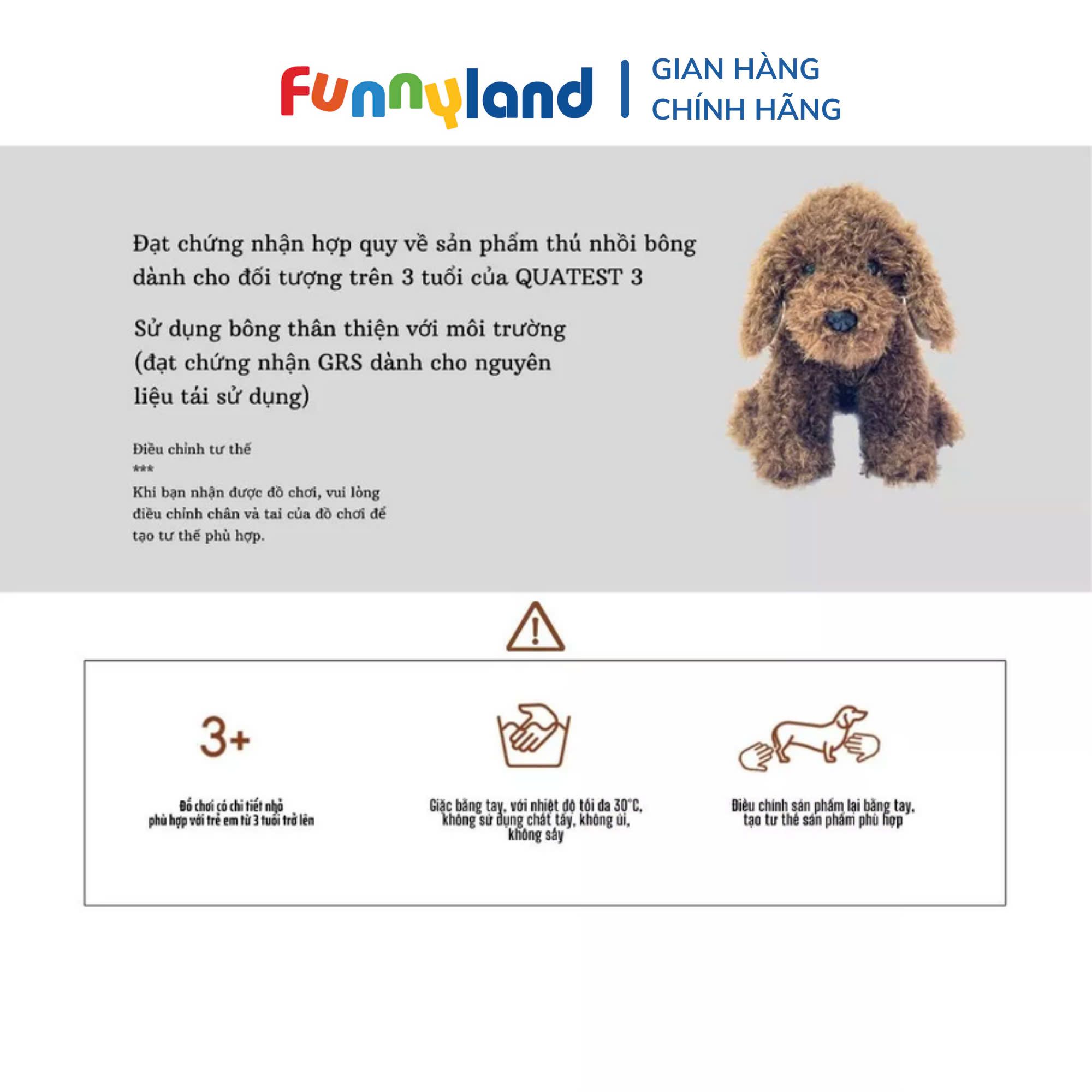 Đồ chơi thú nhồi bông Be My Poodle 10