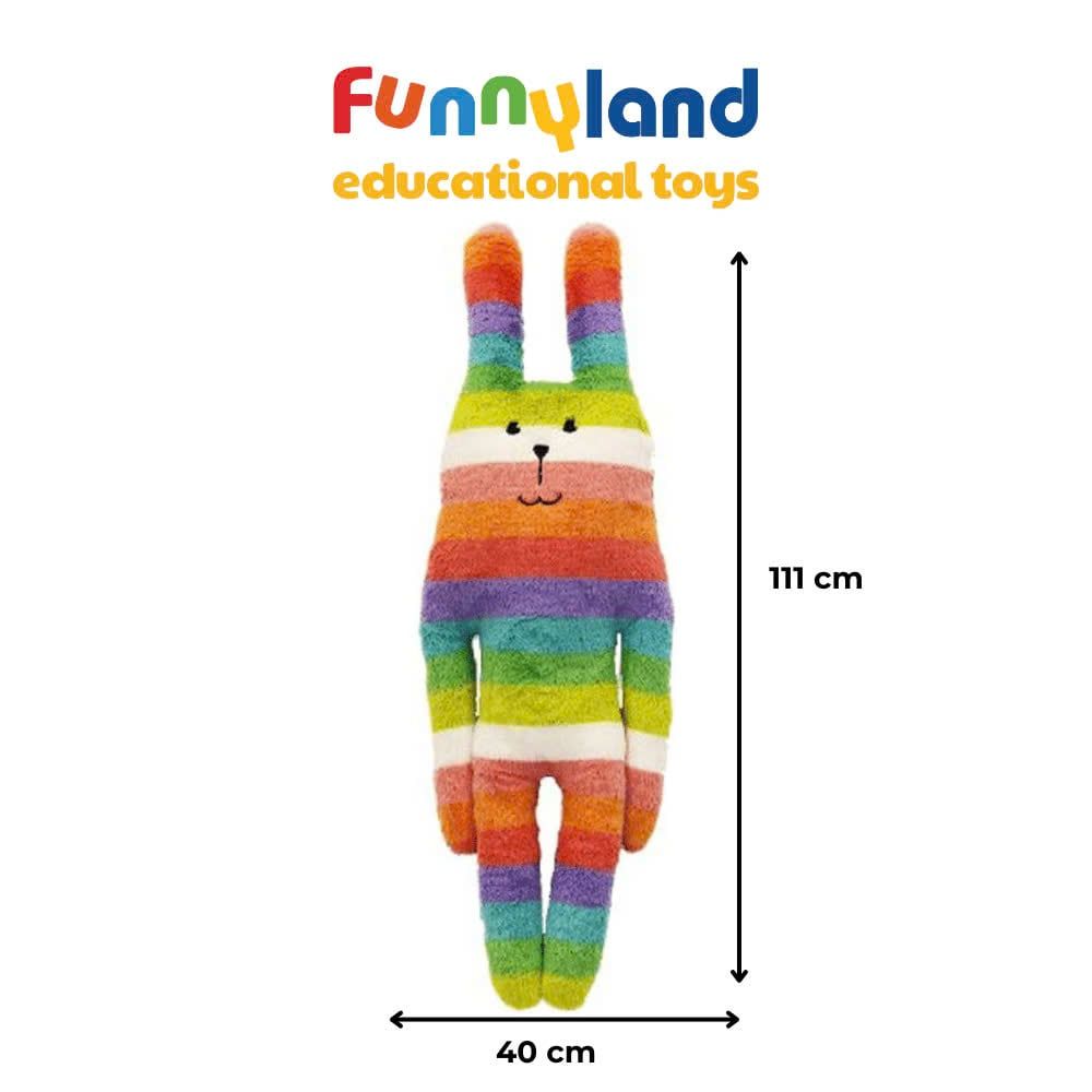 Gấu bông Nhật Bản Craftholic - Chú Thỏ Rainbow RAB